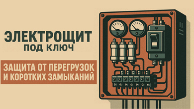 Электрощит под ключ: защита от перегрузок и коротких замыканий