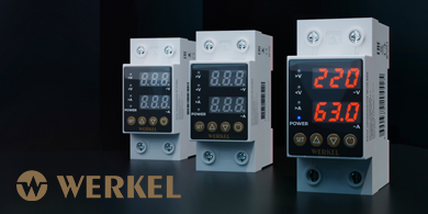 Реле контроля и защиты от напряжения Werkel для максимальной безопасности электросети
