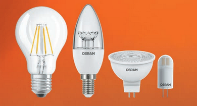 Светодиодные лампы OSRAM: ассортимент 2017/2018