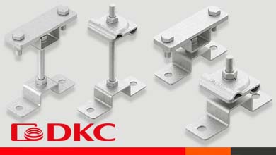 Новинки от DKC: опорные держатели ND2325–ND2328 для систем молниезащиты