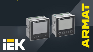 Анализаторы качества электроэнергии ARMAT PQ720 и PQ720С от IEK