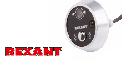 Дверные видеоглазки с цветным LCD-дисплеем REXANT