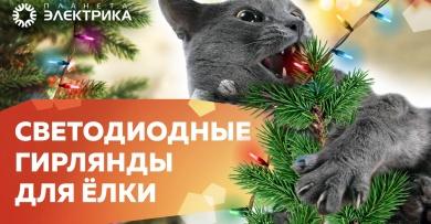 Обзор: Светодиодные гирлянды для ёлки